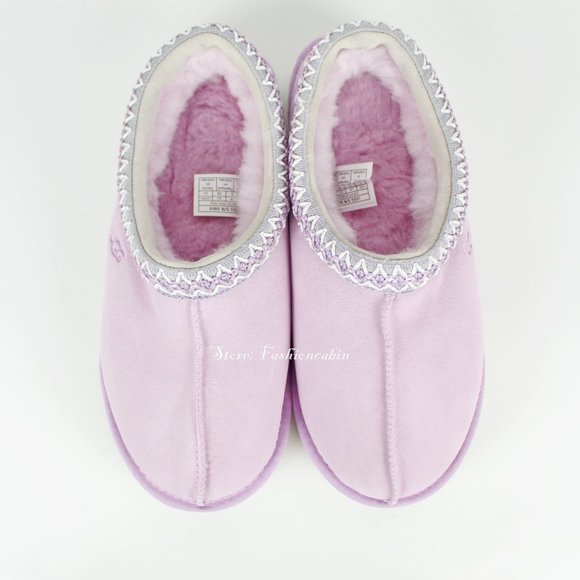 NEW UGG Suede Wool Lined Slip-on Slipper - Picture 7 of 12